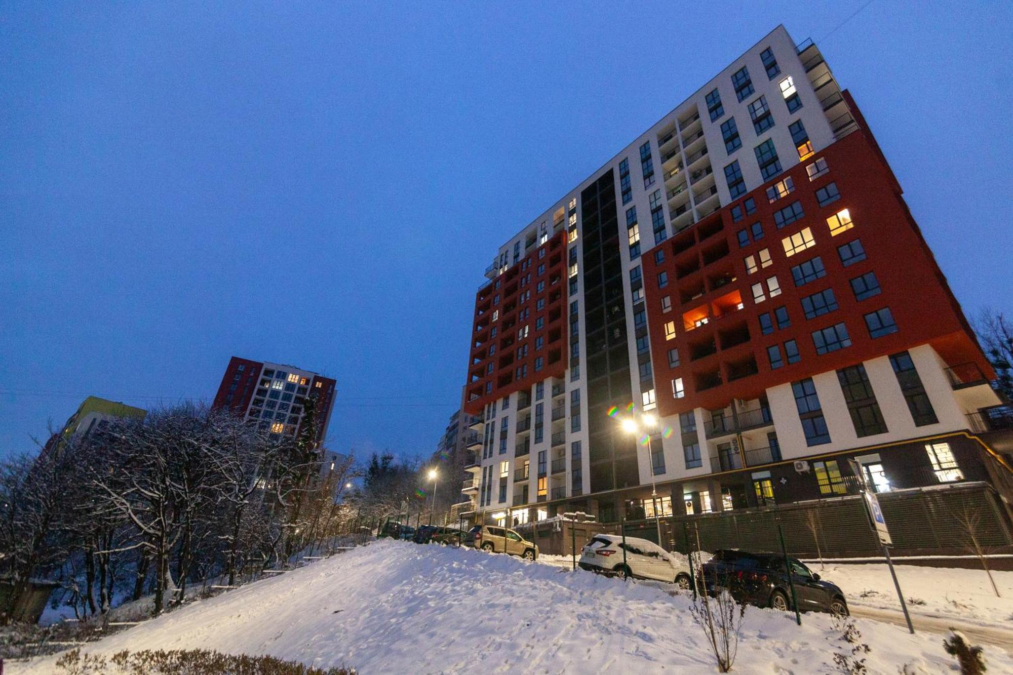 Apartment Shevchenko St.,New Building Lviv Eksteriør billede